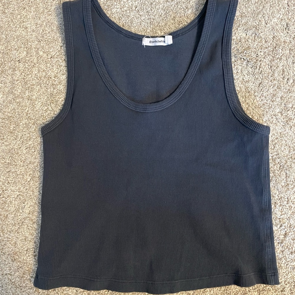 The Perfect White Tee Jane Tank Top